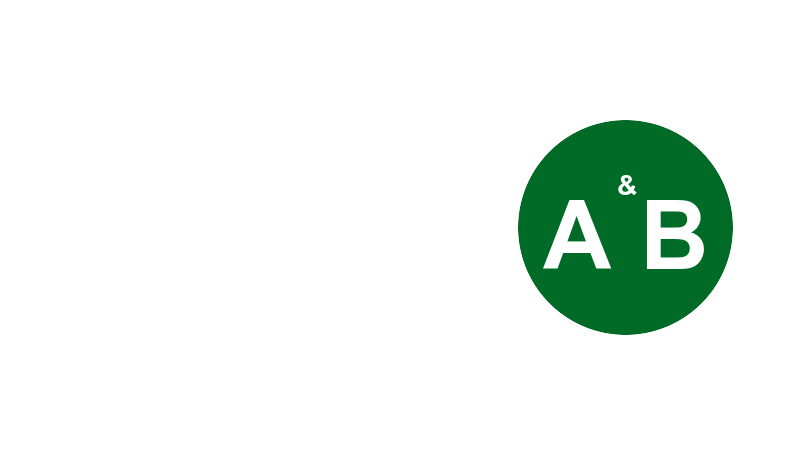 A&B Laboratorios logotipas
